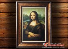 Tranh sơn dầu cổ điển Mona Lisa