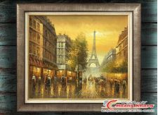 Tranh sơn dầu Paris 11
