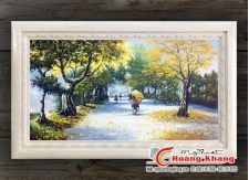 Tranh phong cảnh mùa thu Hà Nội PC 24